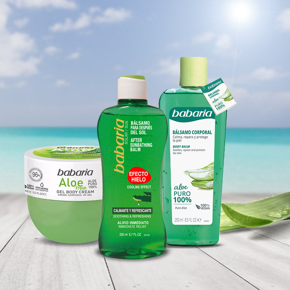 Babaria - After Sun Aloe Vera Effet Fraîcheur – Baume Apaisant & Hydratant-3