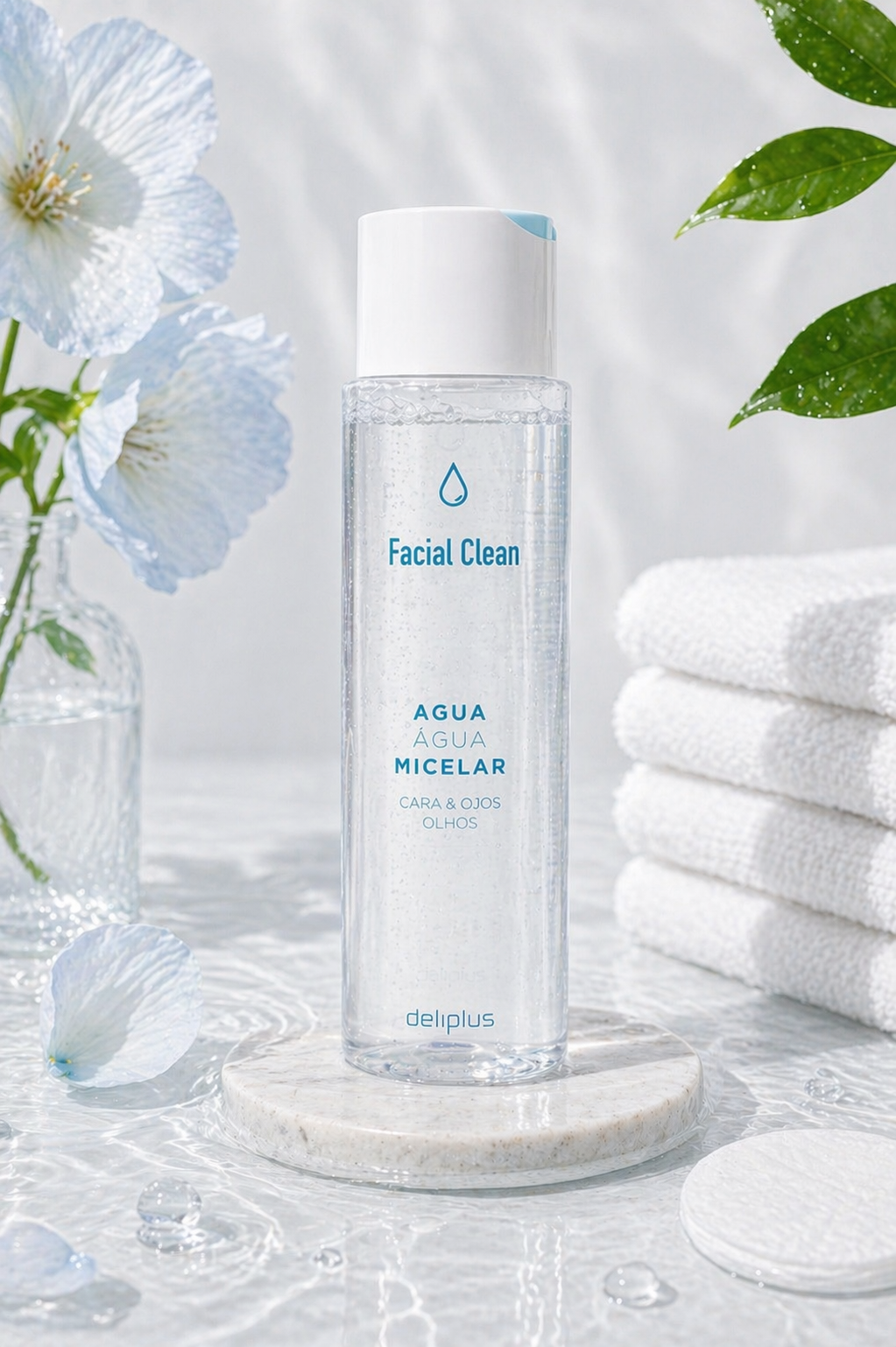 Deliplus - Eau Micellaire Visage et Yeux-1
