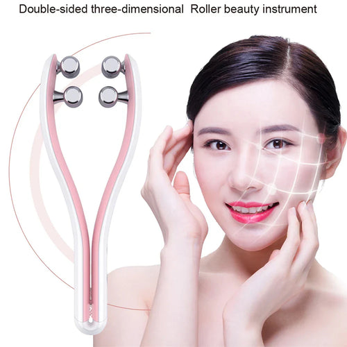 3D Y-Shape EMS Microcurrent Face Lifting Roller