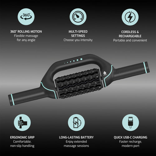 Rechargeable Rolling Massager – Relaxation Anytime, Anywhere-1