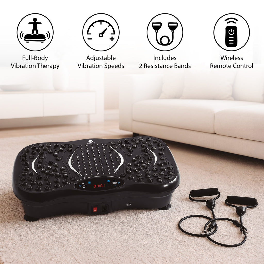 Pursonic Vibration Plate Fitness Platform – Full-Body Exercise Machine-1