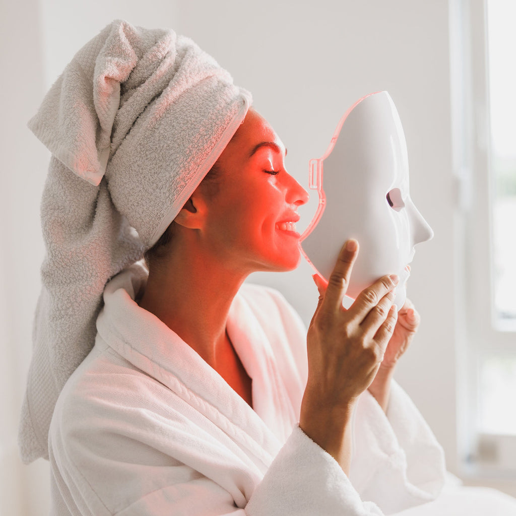 Pursonic 7-in-1 Facial Therapy Device & LED Light Therapy Mask Bundle-2