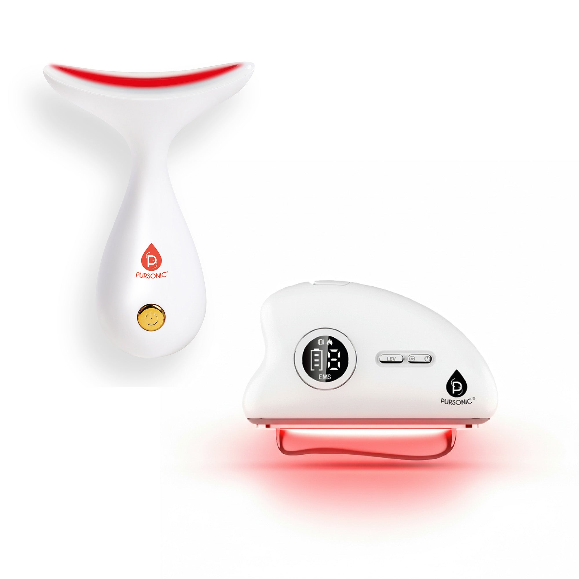 7-in-1 LED Light Therapy Face & Neck Device + Sculpting Wand Gua Sha-0