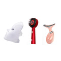 The Ultimate LED Rejuvenation Trio: 7-in-1 LED Therapy Face Mask, 7-in-1 Sculpting Wand, & LED Light Scalp Brush-0