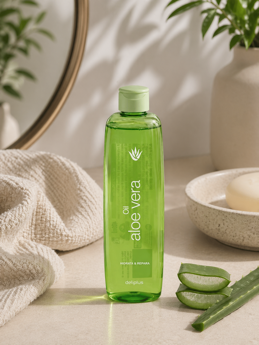Deliplus – Huile Corporelle à l’Aloe Vera-1