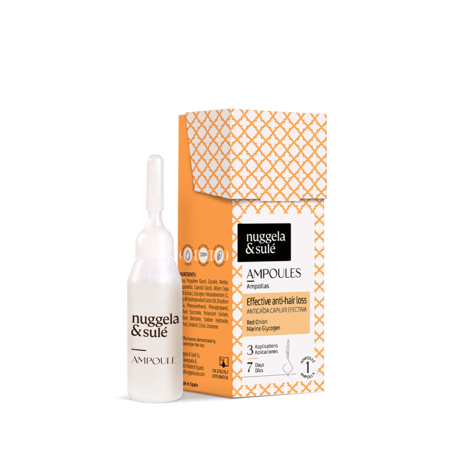Nuggela & Sulé - Ampoule capillaires efficace contre la chute des cheveux-0