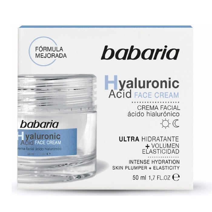 Babaria - Crème Visage Ultra-Hydratante à l'Acide Hyaluronique-0