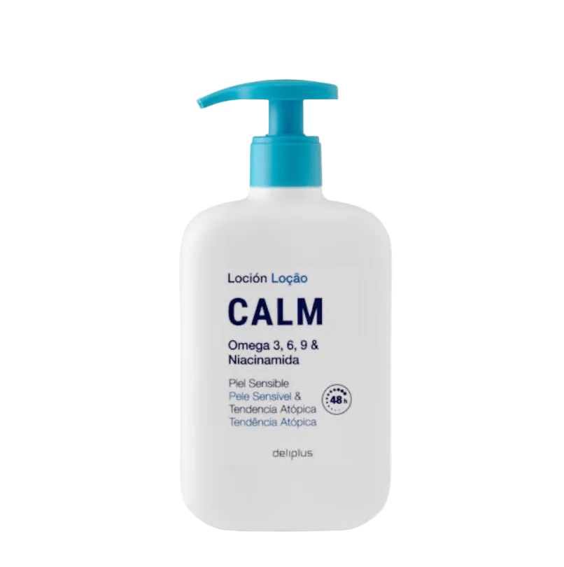 Deliplus - Lotion Corps Apaisante Peaux Sensibles – Oméga 3, 6, 9 et Niacinamide-0