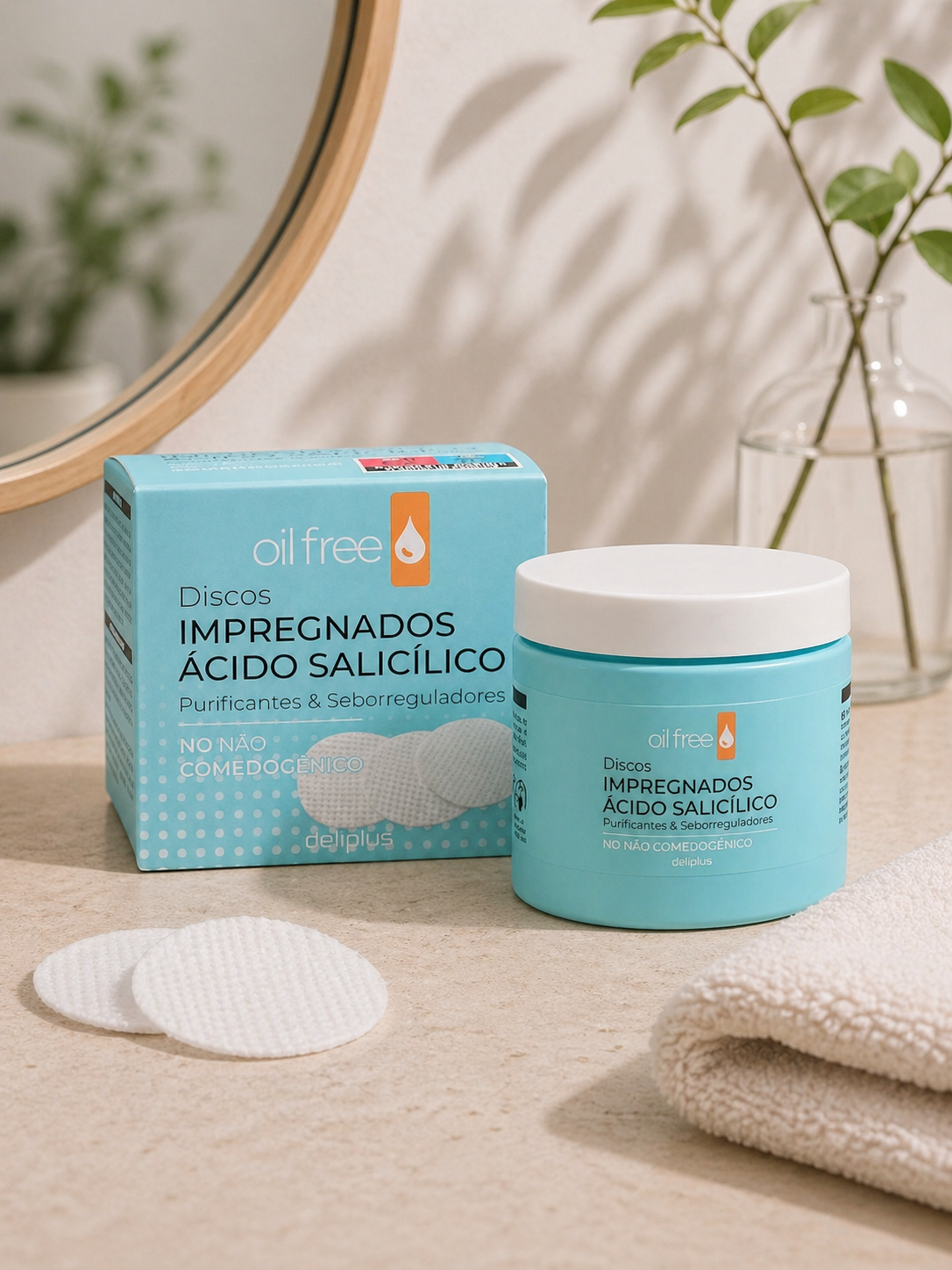 Deliplus - Disques exfoliants à l'acide salicylique-1
