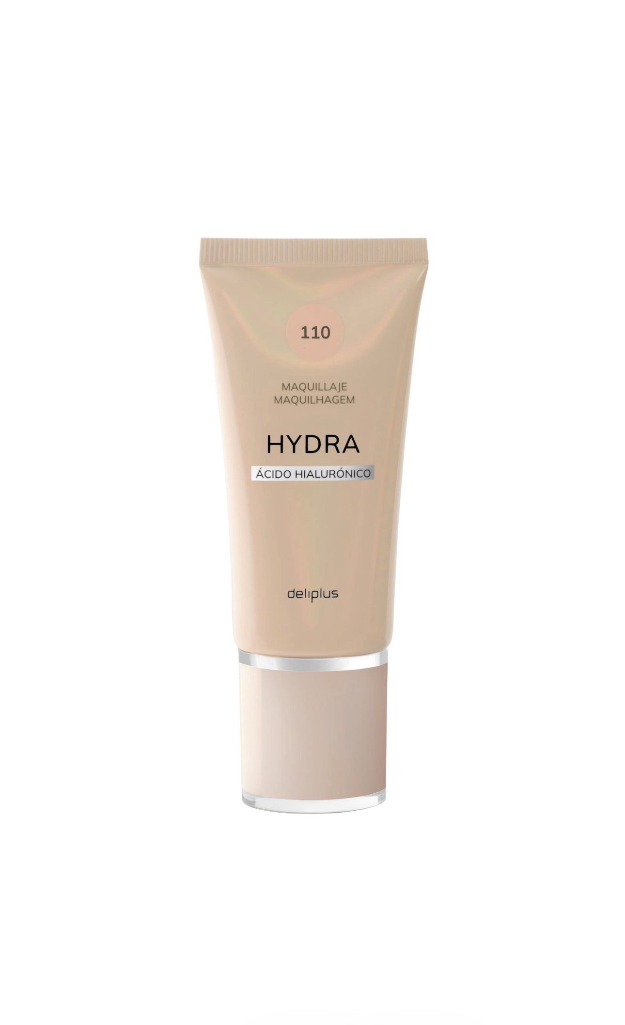 Deliplus - Fond de Teint Hydra Acide Hyaluronique – Fini Naturel Hydratant-2