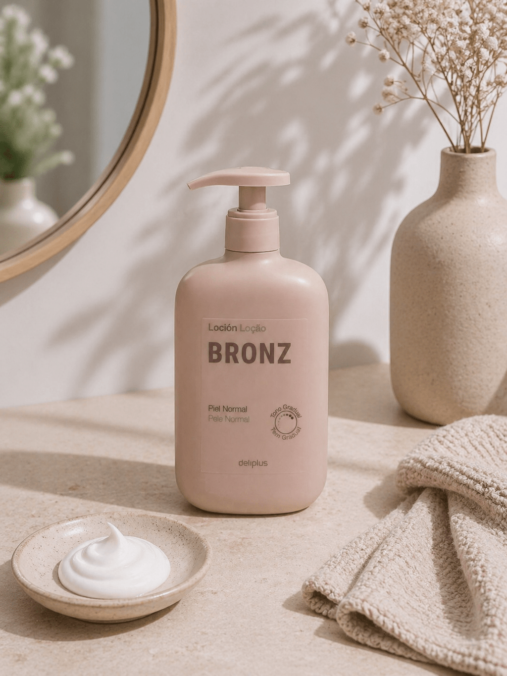 Deliplus - Lait Corps Effet Bronzé Progressif – Hydratant & Teint Naturel