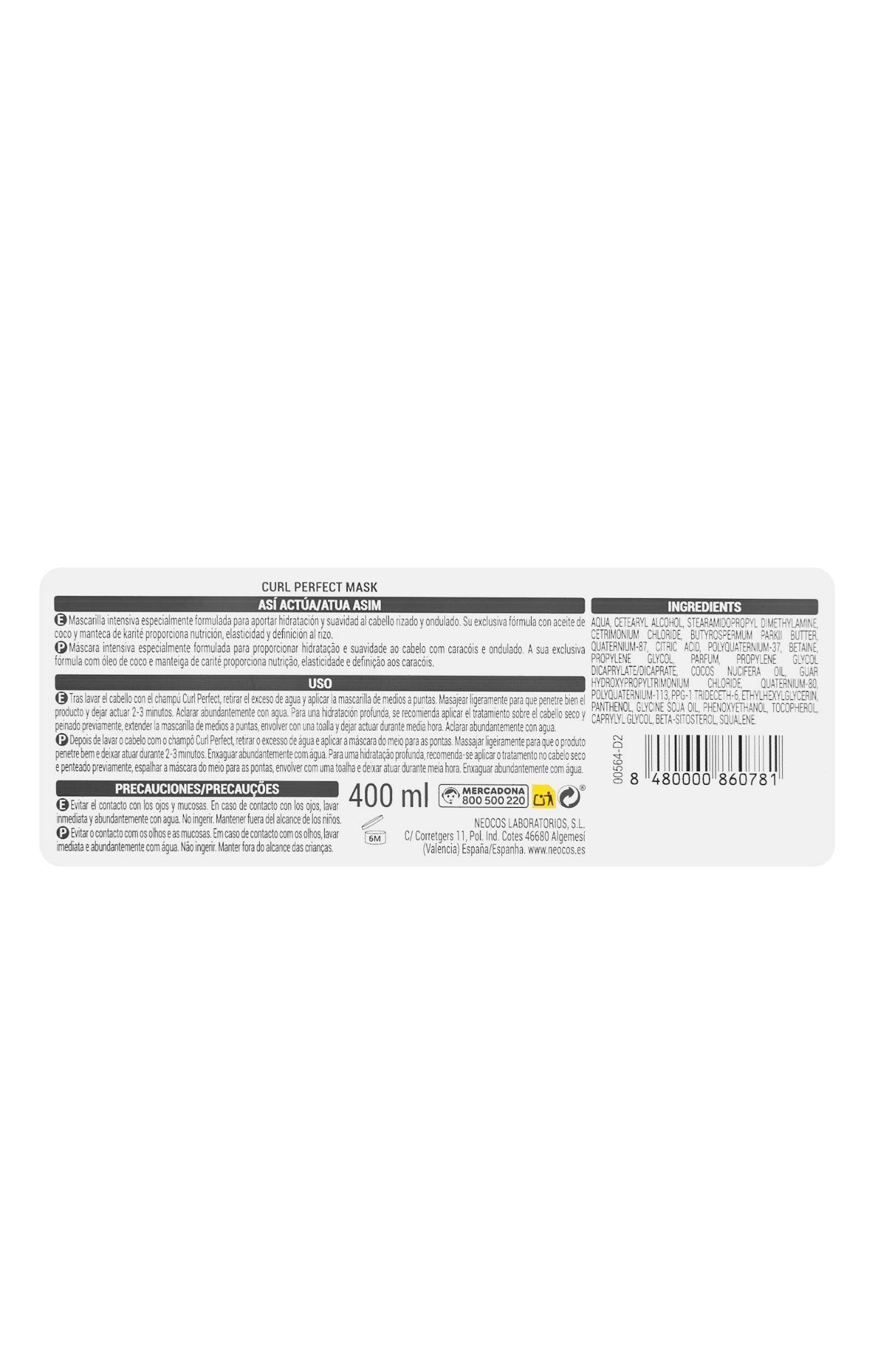 Deliplus - Masque Nourrissant Boucles-2
