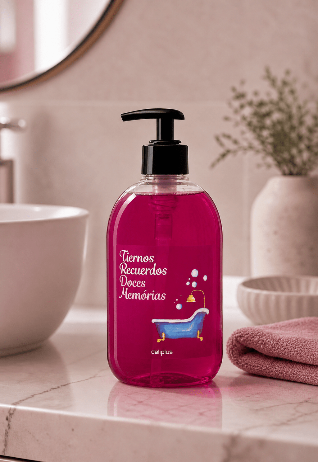 Deliplus - Savon Mains Hydratant et Parfumé