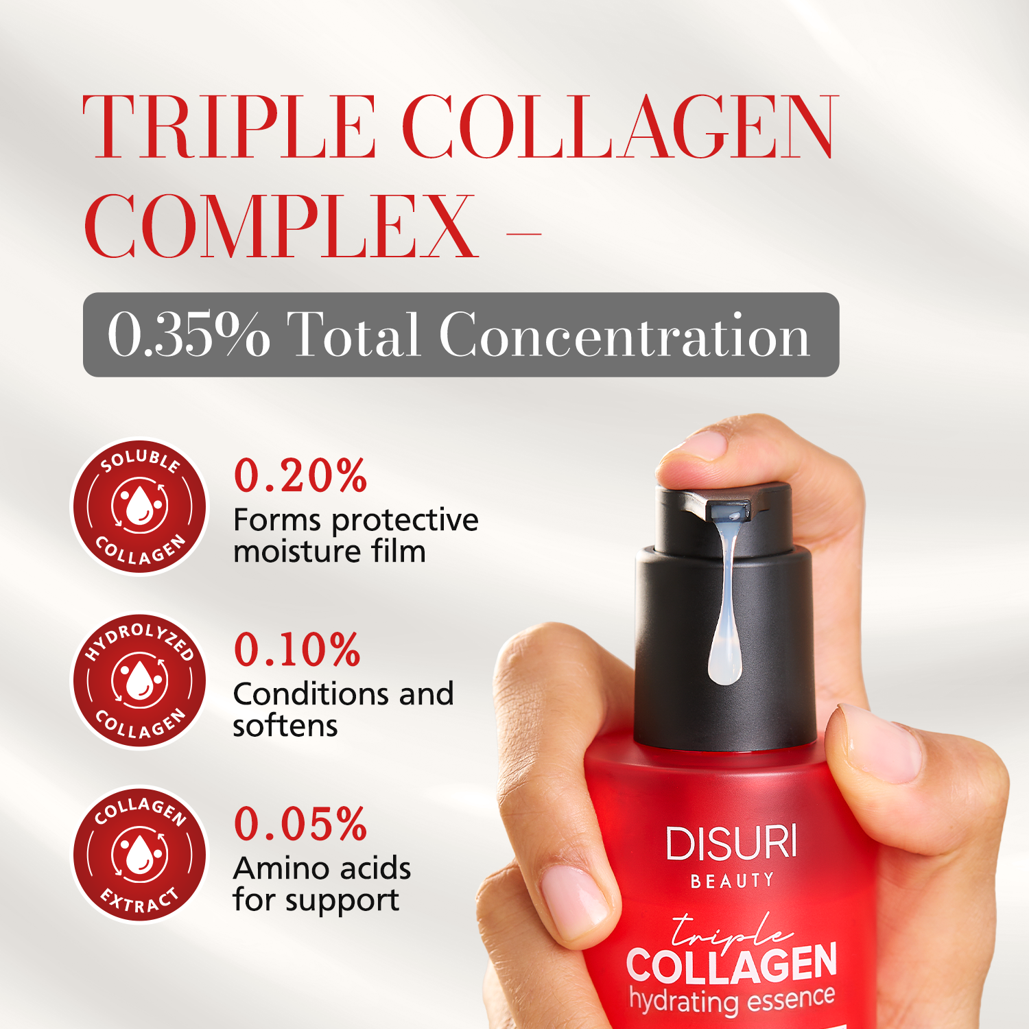 Triple Collagen Firming Essence – Anti-Aging, 5.07 oz | DISURI Beauty-1