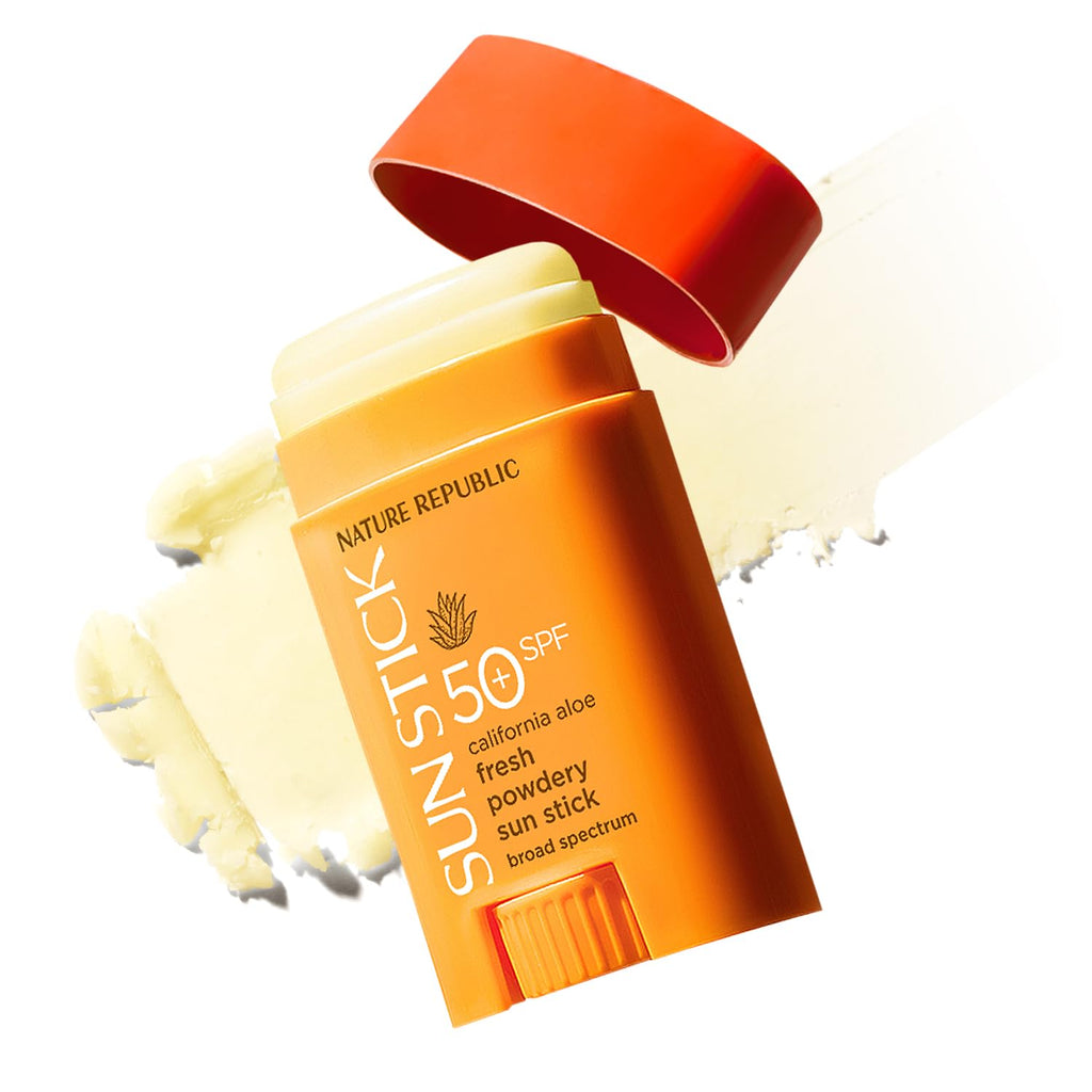 California Aloe Fresh Powdery Sun Stick Broad Spectrum SPF50+