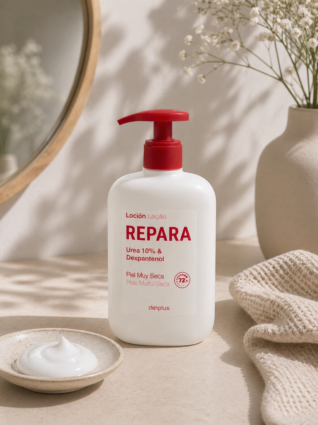 Deliplus - Lotion Réparatrice Corps 10% Urée et Dexpanthéno-1